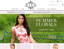 Tablet Screenshot of divacatwalk.com
